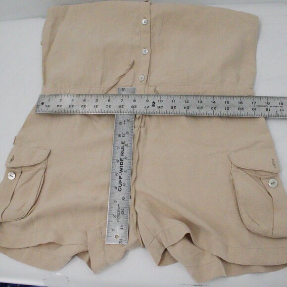 Da-Nang Beige Women Jeans Overalls - Picture 14 of 16